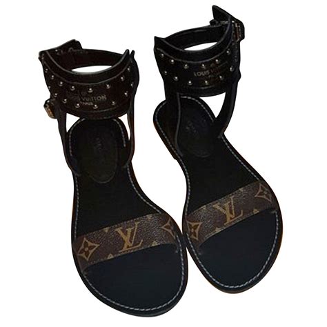 louis vuitton nomad gladiator sandals|louis vuitton shoes size 11.